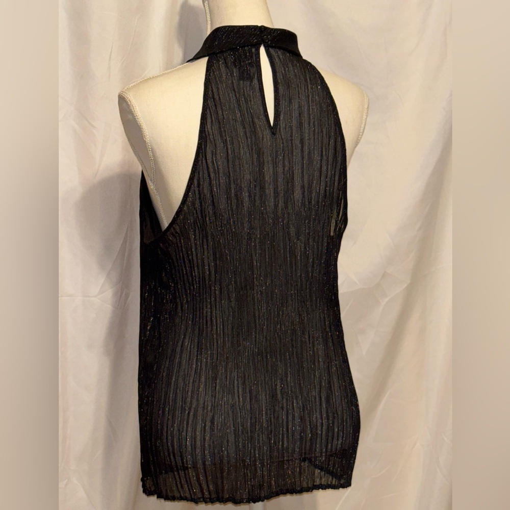 Worthington Black and Red Floral Blouse - Picture 6 of 9